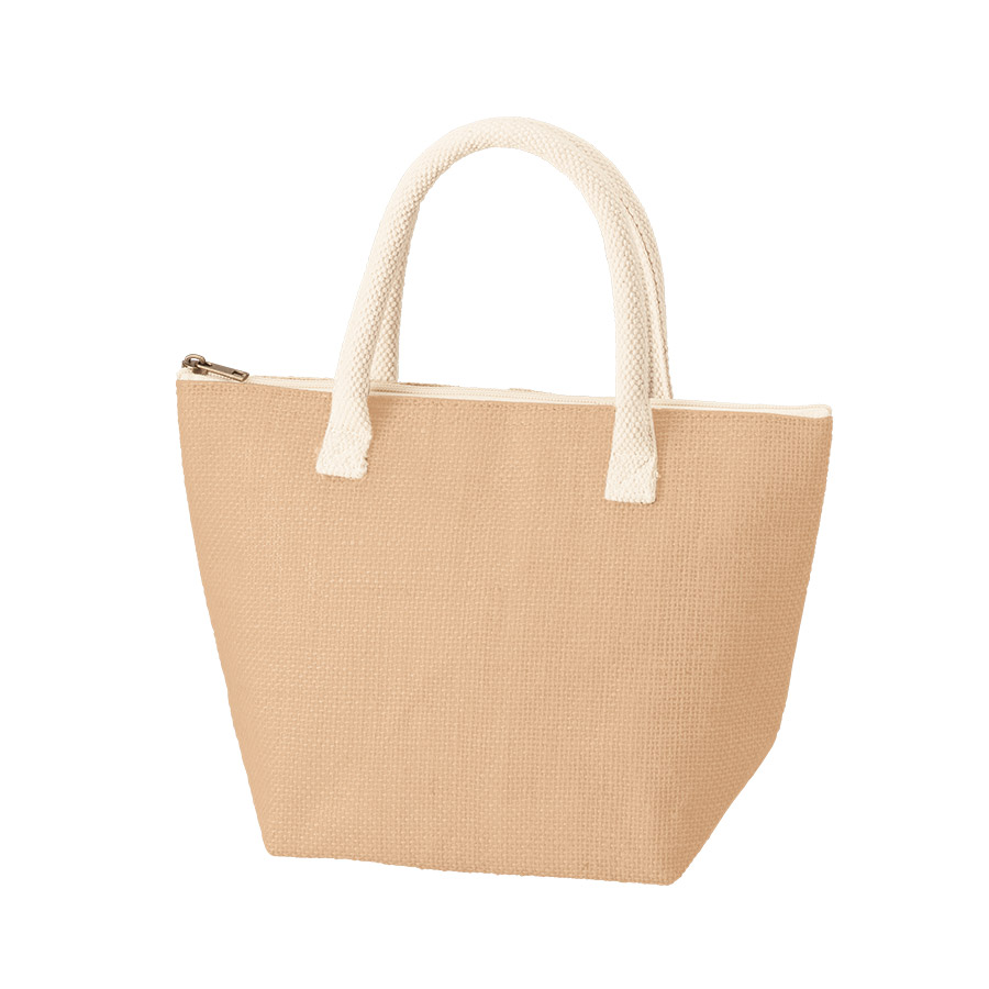 ジュート保冷トート（S） 　ナチュラルベージュ