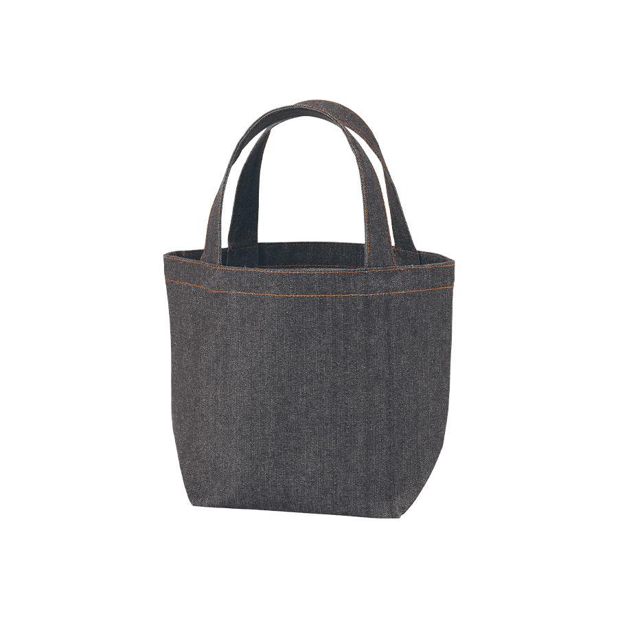 【シルク印刷必須商品】デニムライクトート（Ｓ）