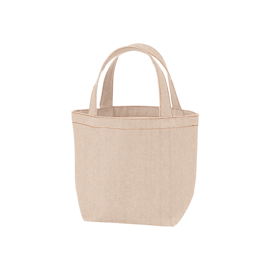 【シルク印刷必須商品】デニムライクトート（Ｓ）