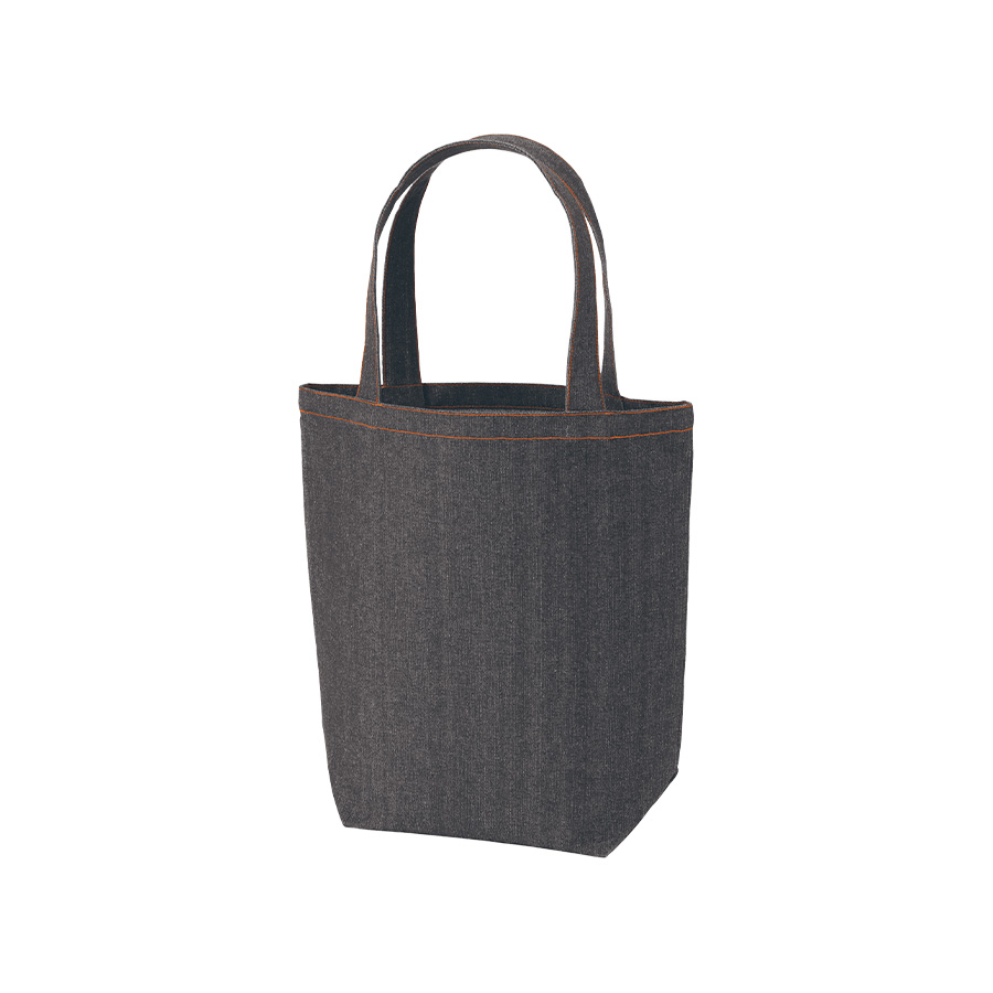 【シルク印刷必須商品】デニムライクトート（Ｍ）
