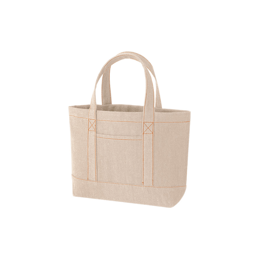 【シルク印刷必須商品】デニムライクライントート（Ｓ）