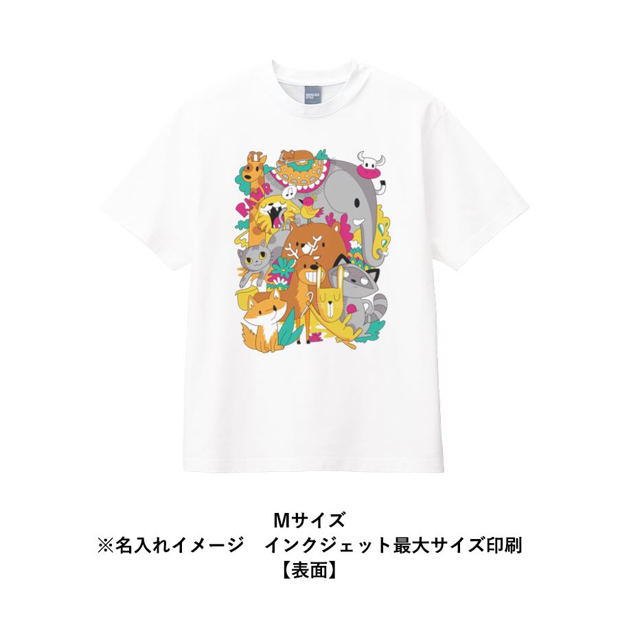 カスタムデザインコットンTシャツ