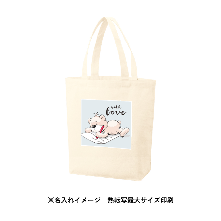 オーガニックコットンキャンバストート（MＬ）　ナチュラル