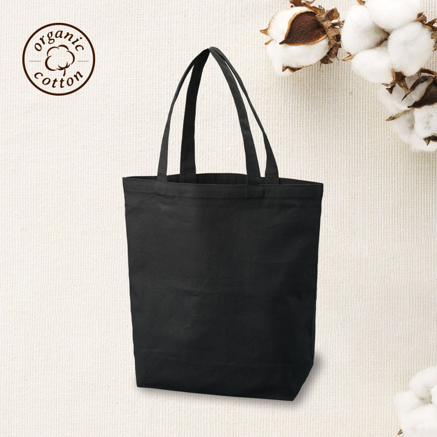 オーガニックコットンキャンバストート（ＭＬ）ナイトブラック