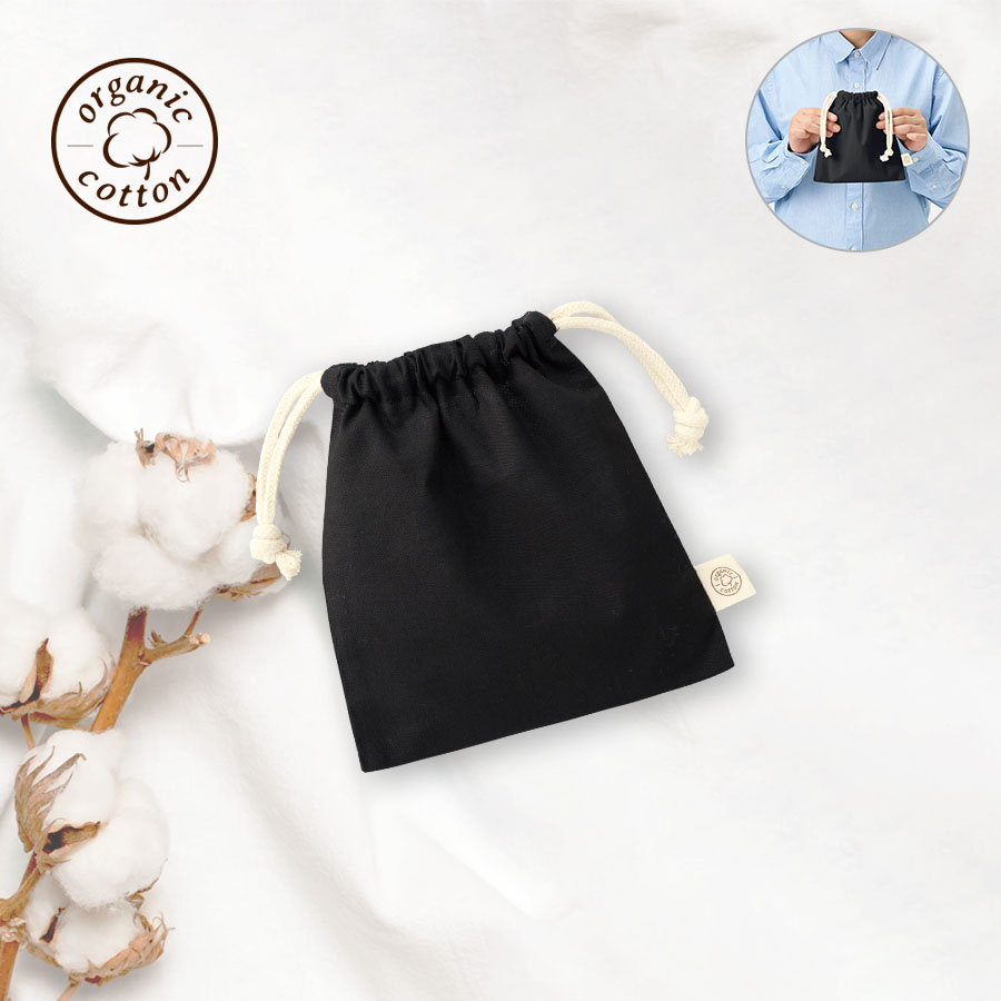 TR-1283オーガニックコットン巾着（S）