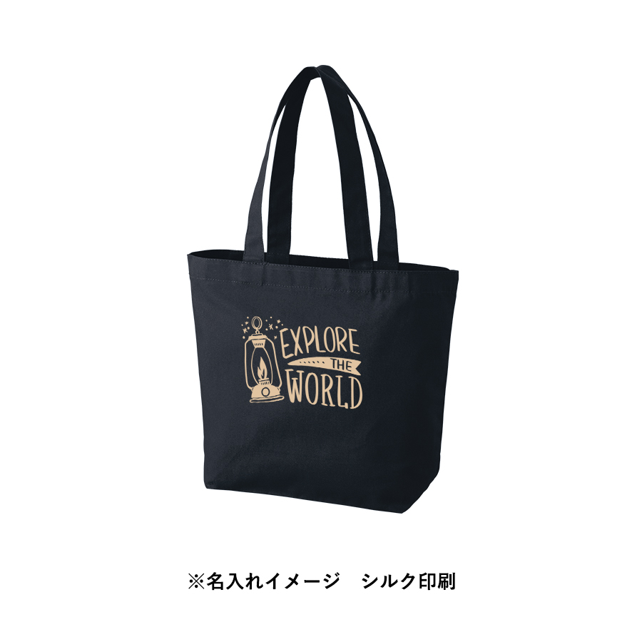 キャンバスベーシックファスナートート（M）