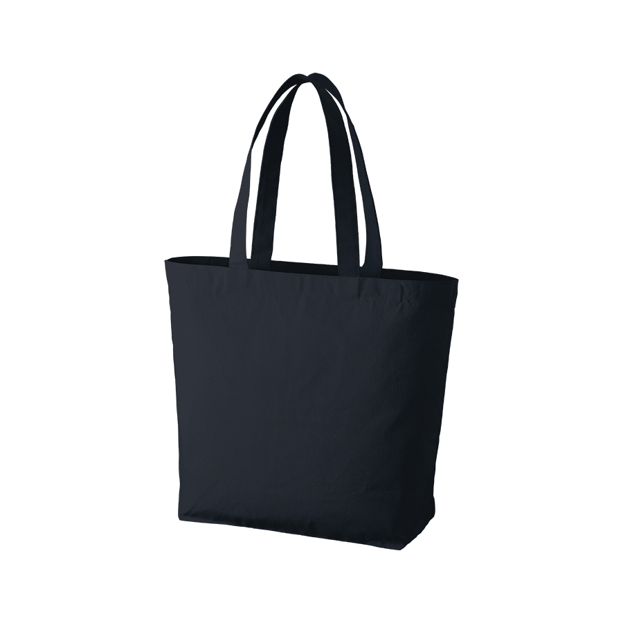 キャンバスベーシックファスナートート（L）