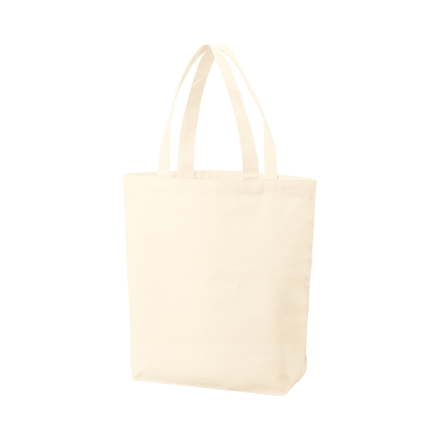 オーガニックコットンキャンバストート（ML）内ポケット　ナチュラル