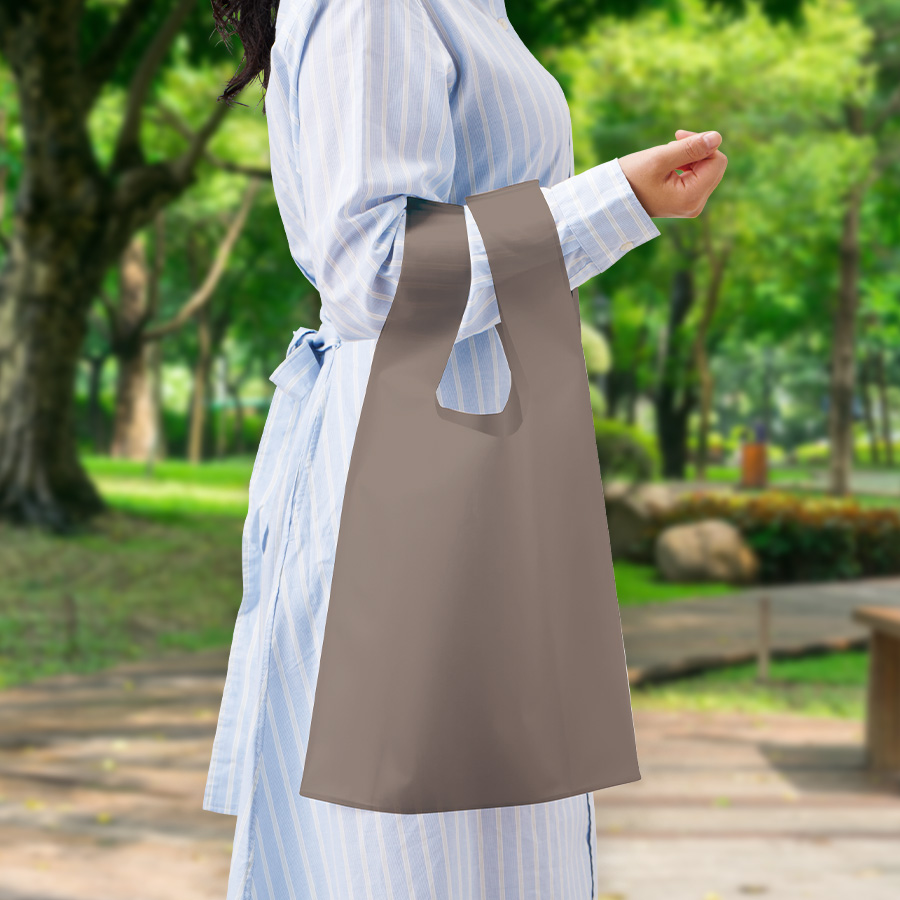 TR-1330-009【アウトレット】EVAマルシェバッグ（M）　ブラック