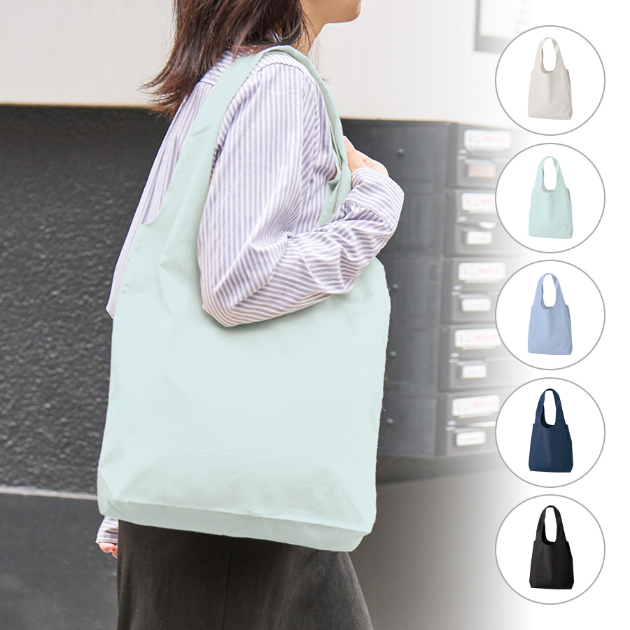 TR-1337厚手コットンショルダーハンドルトート（M）