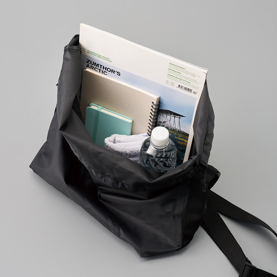 巾着ポリショルダーバッグ