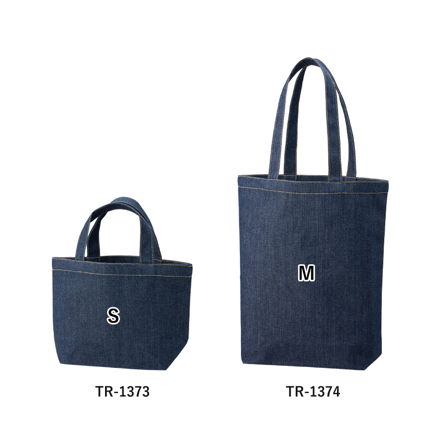 デニムトート（Ｓ）　インディゴ