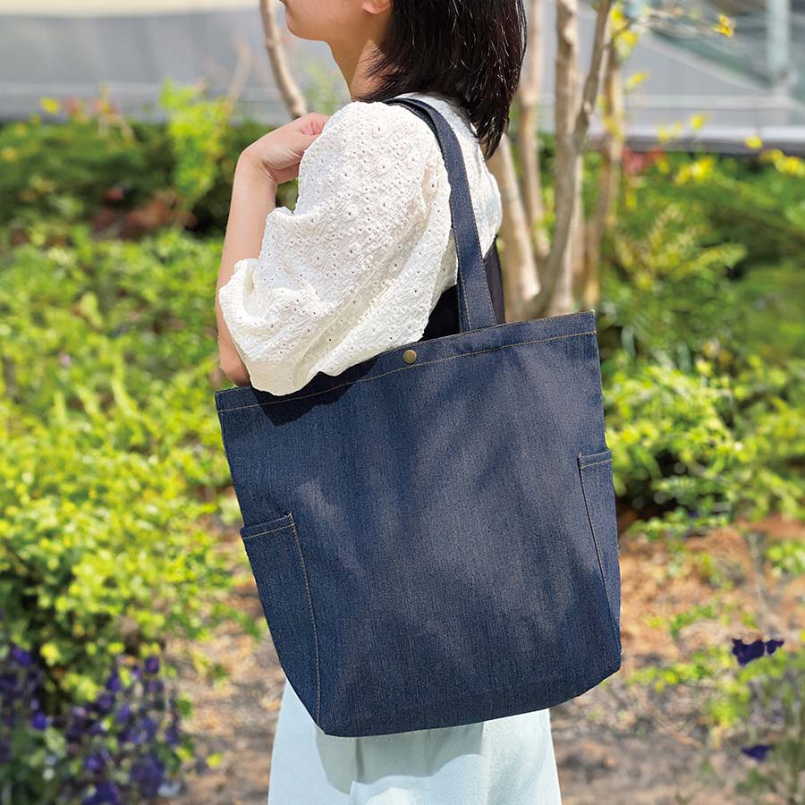 デニムマルチトート インディゴ