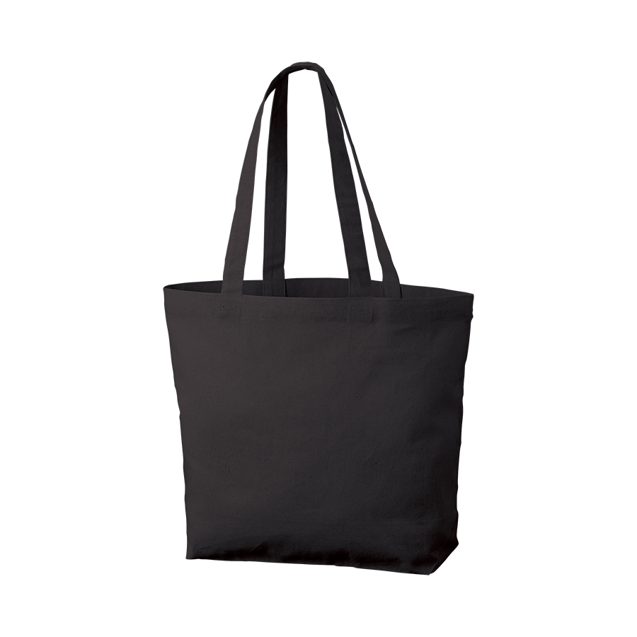厚手コットンベーシックトート（M）ワイド