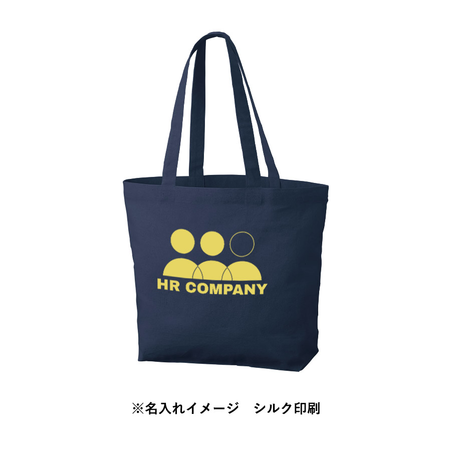 厚手コットンベーシックトート（M）ワイド