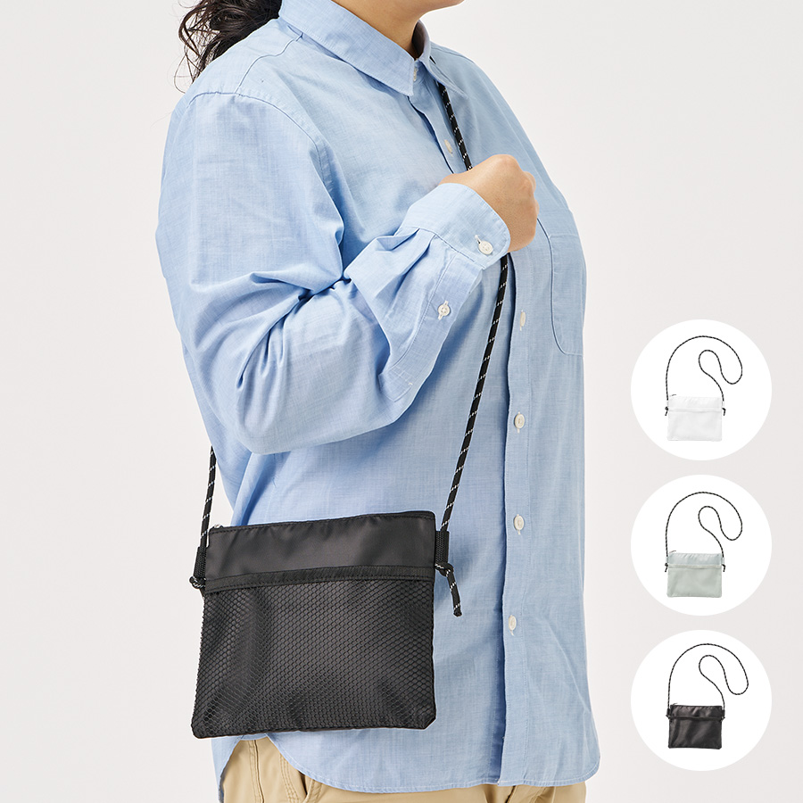 TR-1397メッシュポケットサコッシュ