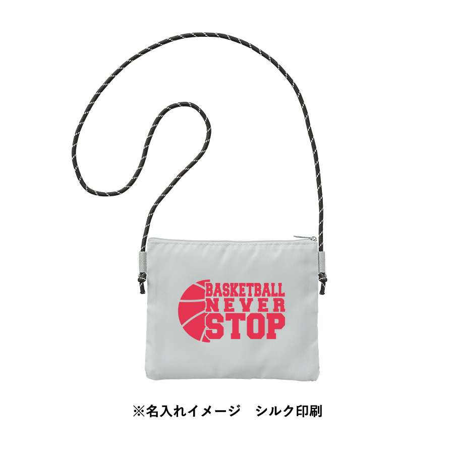 メッシュポケットサコッシュ