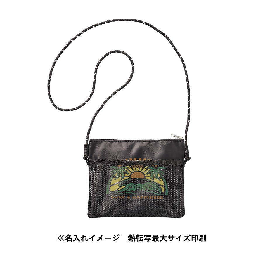 メッシュポケットサコッシュ