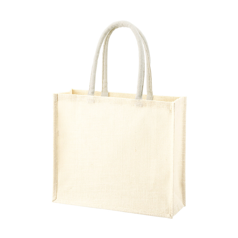 ジュートスクエアトート（ML）ワイド