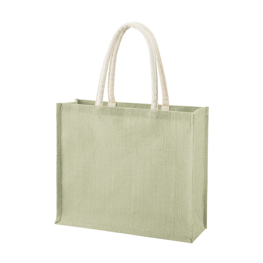 ジュートスクエアトート（ML）ワイド