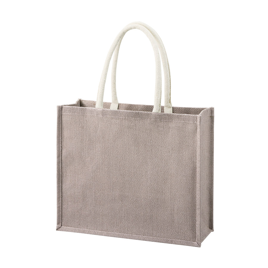 ジュートスクエアトート（ML）ワイド