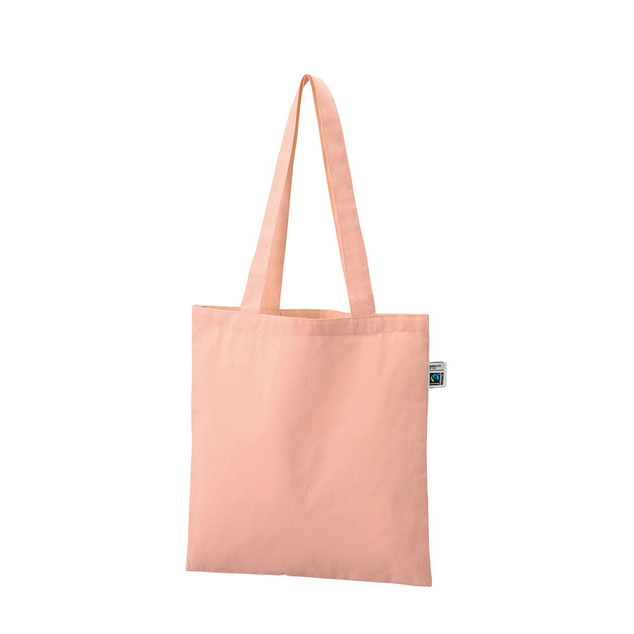 フェアトレードコットンカジュアルフラットバッグ（M）