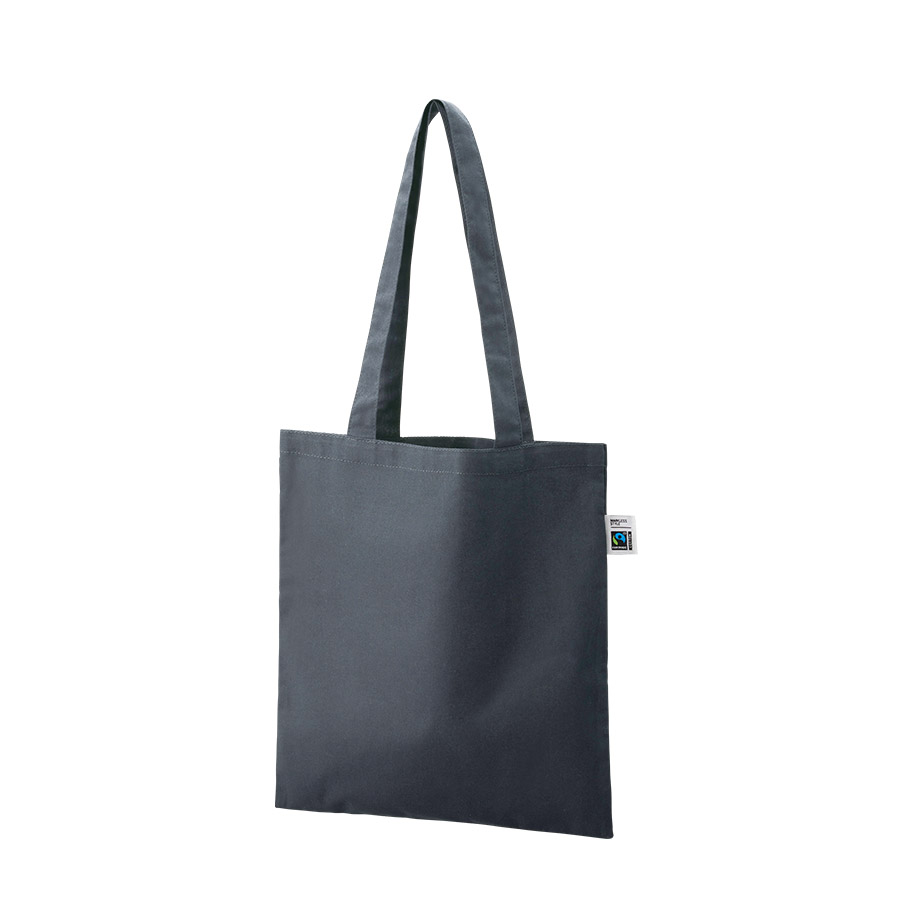 フェアトレードコットンカジュアルフラットバッグ（M）