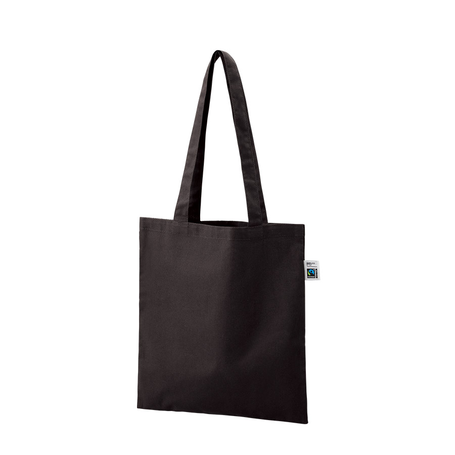 フェアトレードコットンカジュアルフラットバッグ（M）