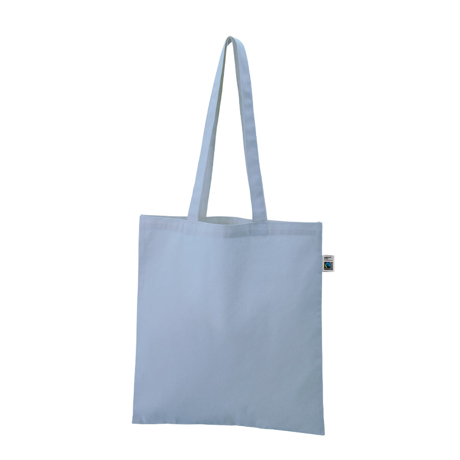 フェアトレードコットンカジュアルフラットバッグ（L）