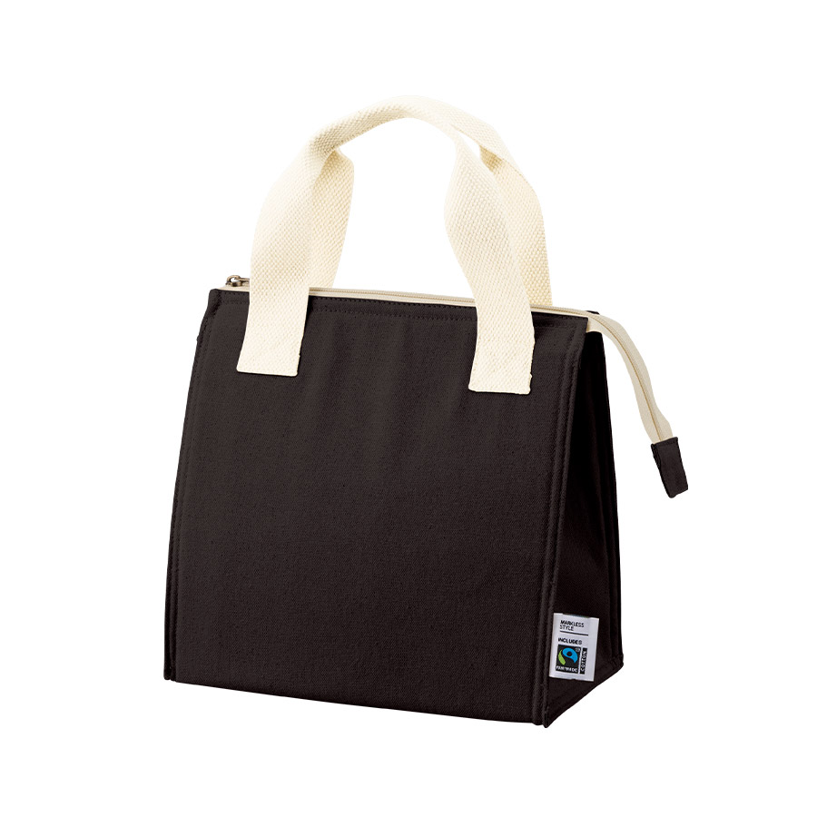 フェアトレードコットンスクエア保冷トート（S）