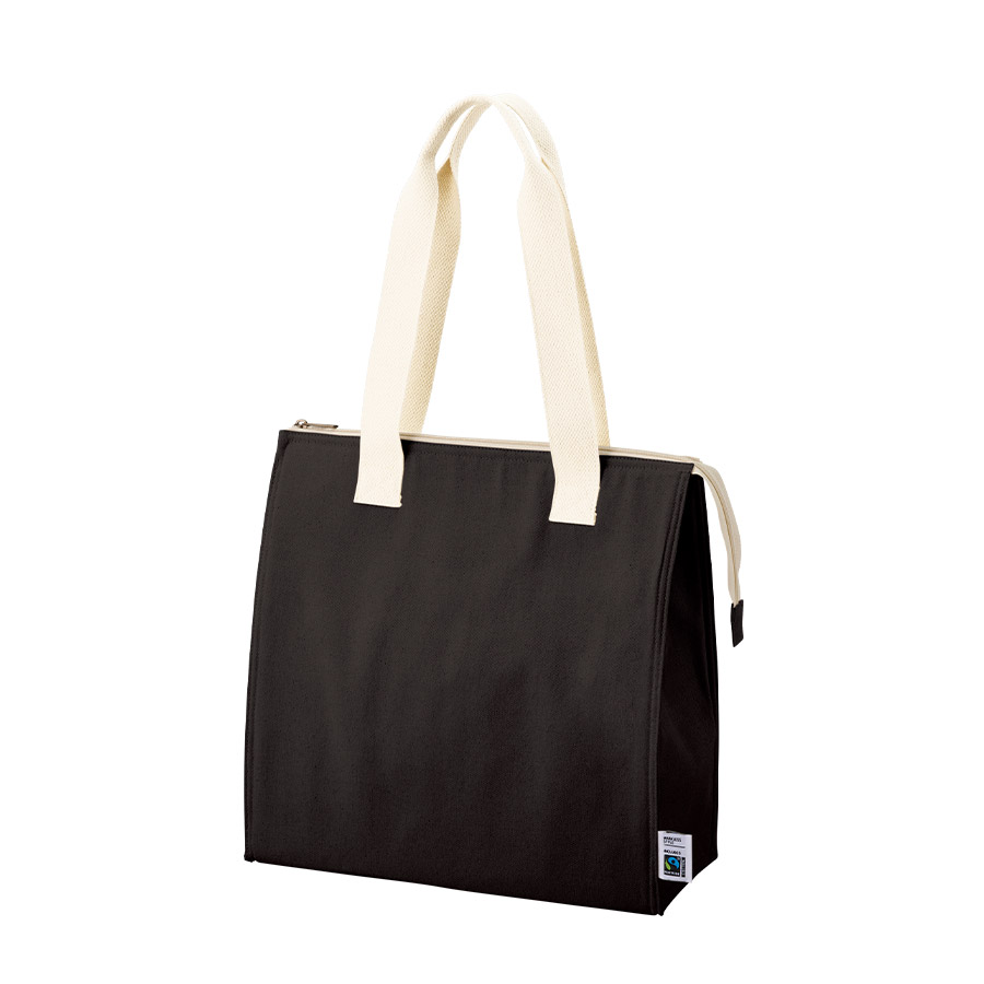 フェアトレードコットンスクエア保冷トート（M）