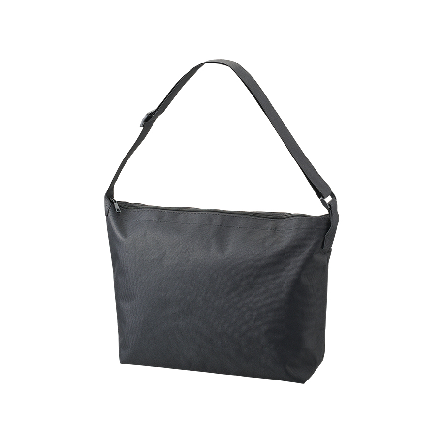 アジャスター付ファスナーショルダーバッグ