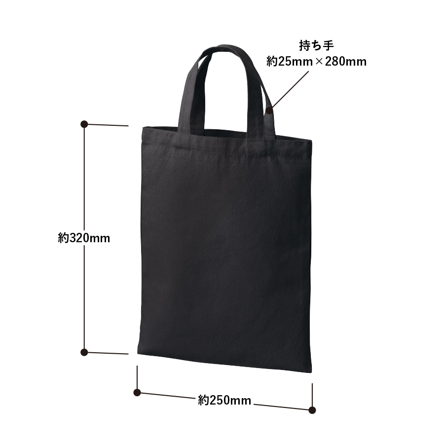 ライトキャンバスフラットバッグ（M）