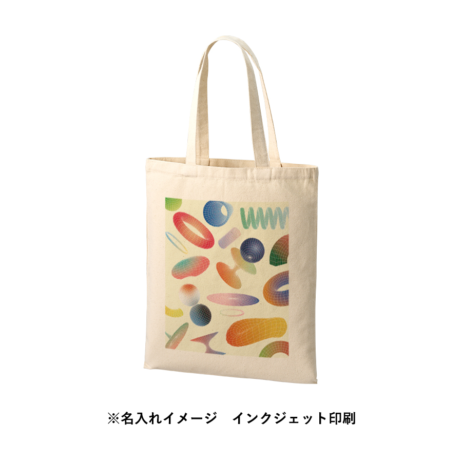 ライトキャンバスフラットバッグ（L）　ナチュラル