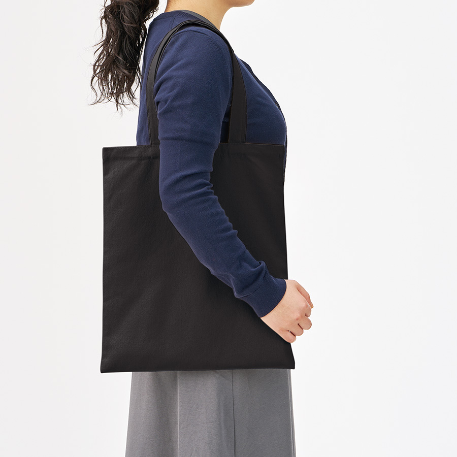 ライトキャンバスフラットバッグ（L）