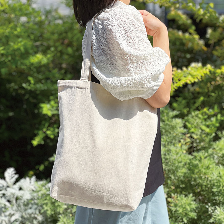 ライトキャンバストート（M）　ナチュラル