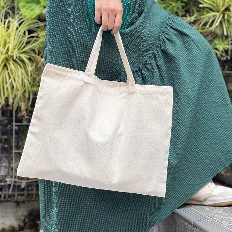 ライトキャンバスレッスントート　ナチュラル