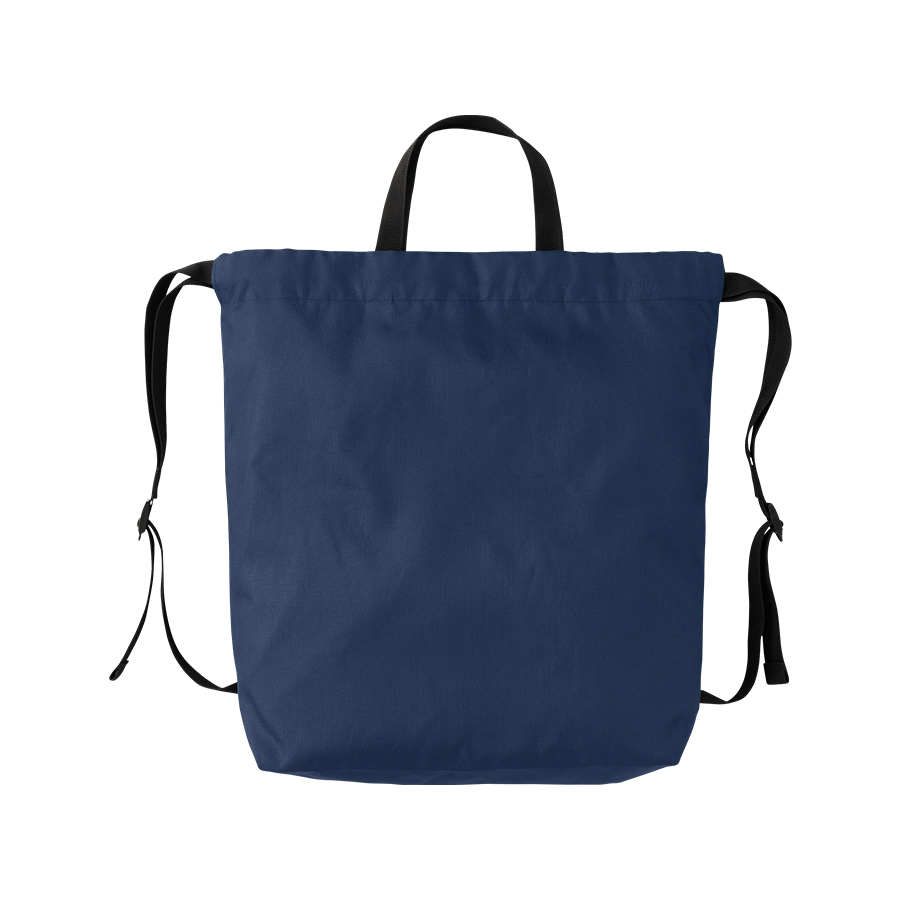 ハンドル付ポリ巾着リュック