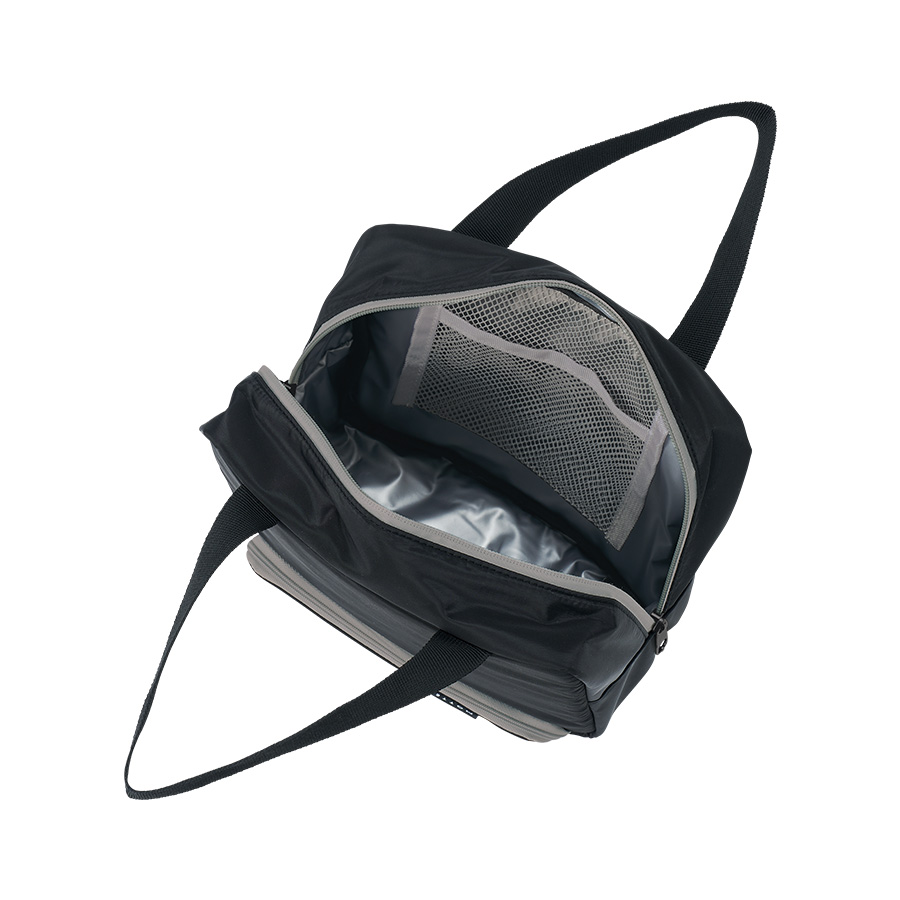 スマホが立てられるクーラーランチバッグ