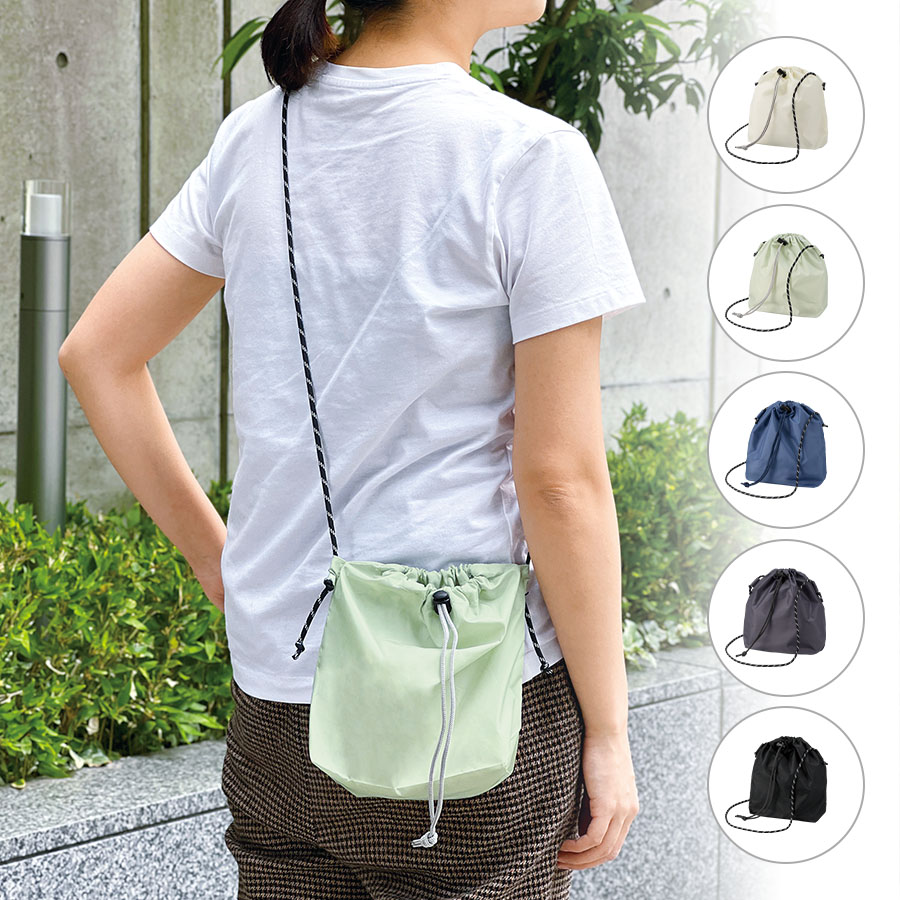 ファインライトポリ巾着ショルダー