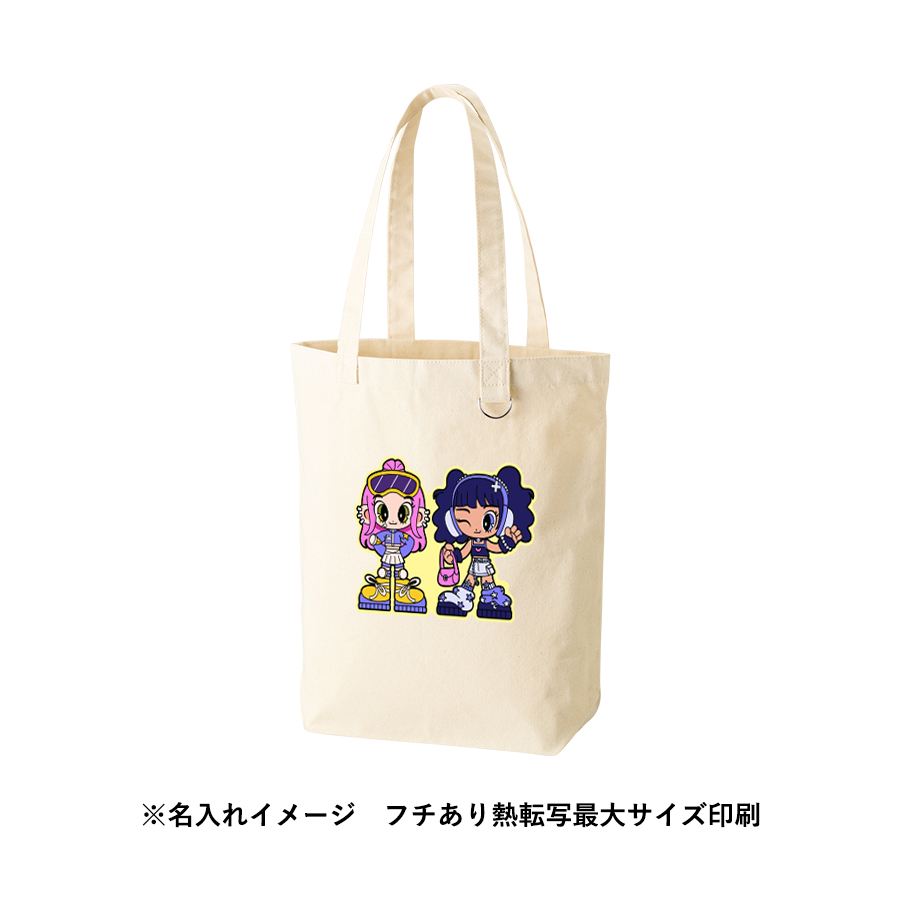 キャンバストート（Ｍ）　Ｄカン付　ナチュラル