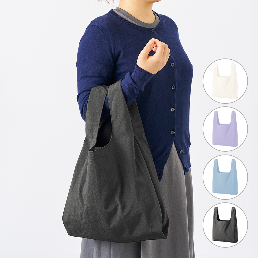 TR-1462ワッシャーナイロンマルシェバッグ（L）