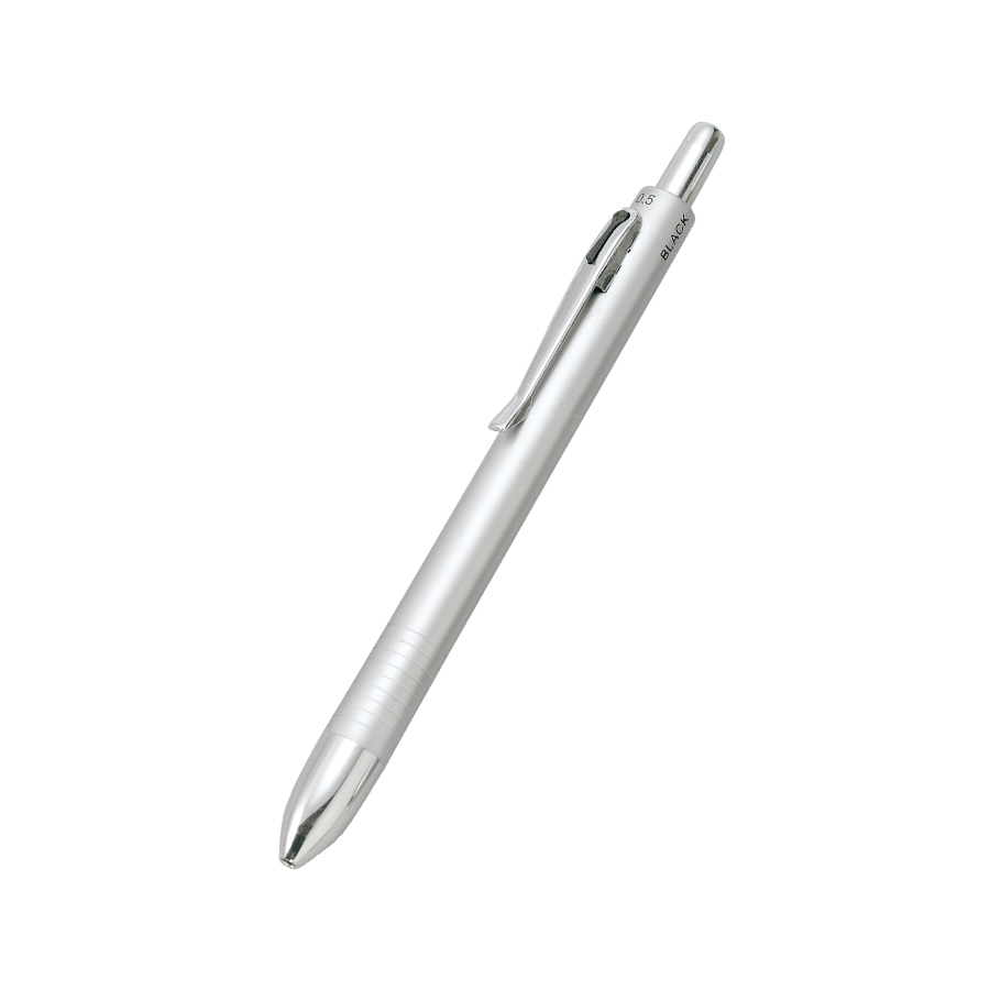 【アウトレット】メタリック4アクションペン（ケース付）