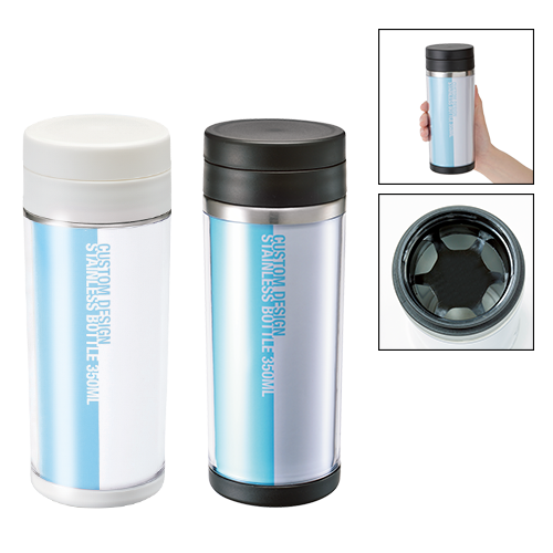 カスタムデザインステンレスボトル 350ml