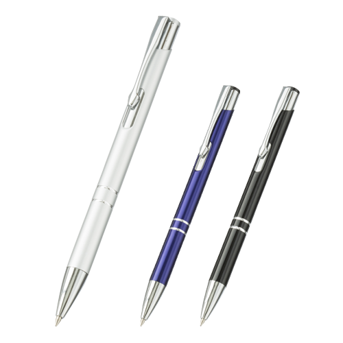 【レーザーマーキング専用】スタイリッシュメタルボールペン（本体カラー：3色）