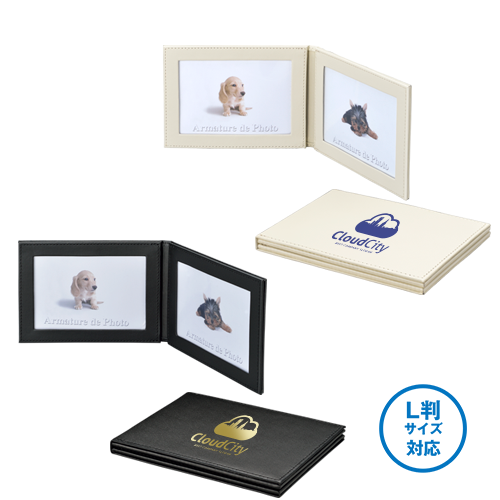 TS-0991レザーツインフォトフレームマット