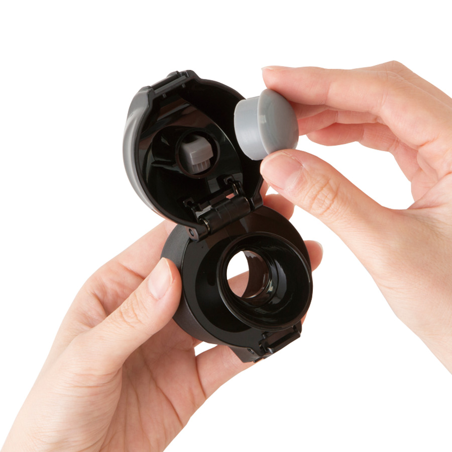 ワンタッチスリムサーモボトル　320ml　ブラック