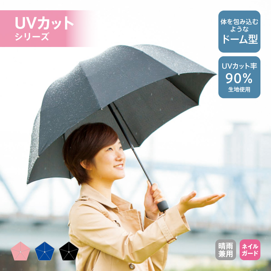 深張UV折りたたみ傘