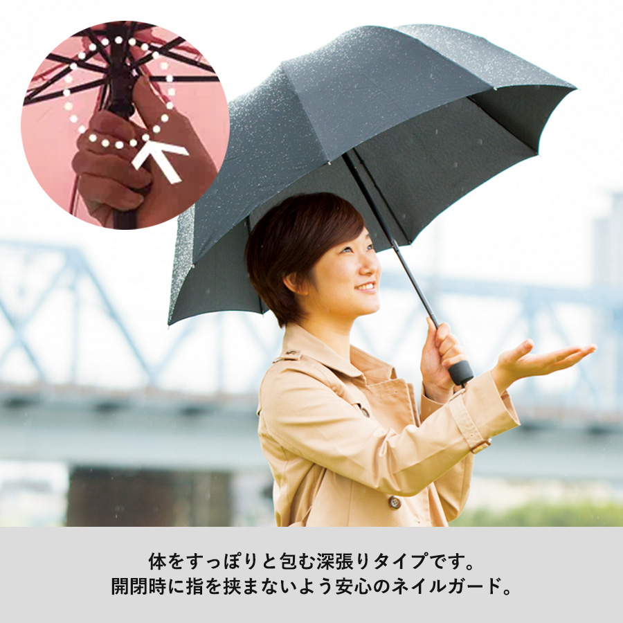 深張UV折りたたみ傘