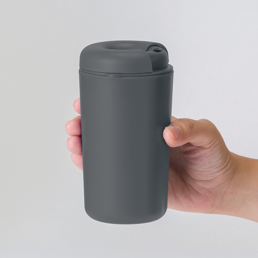 TS-1251【アウトレット】カフェタンブラー　ベーシック　グレー